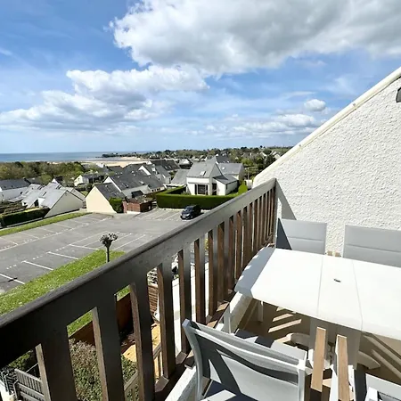 Superbe Appartement Duplex - Vue Mer - Piscine Guidel Exterior foto