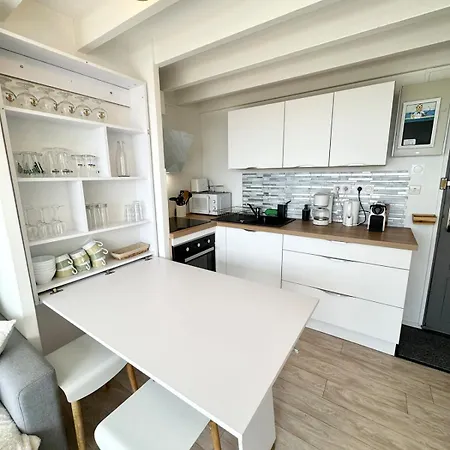 Superbe Appartement Duplex - Vue Mer - Piscine Guidel Exterior foto